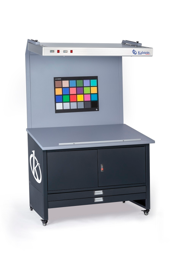 Color Proof Station Light Box With Cupboards and Drawers  YR05548 // YR05550