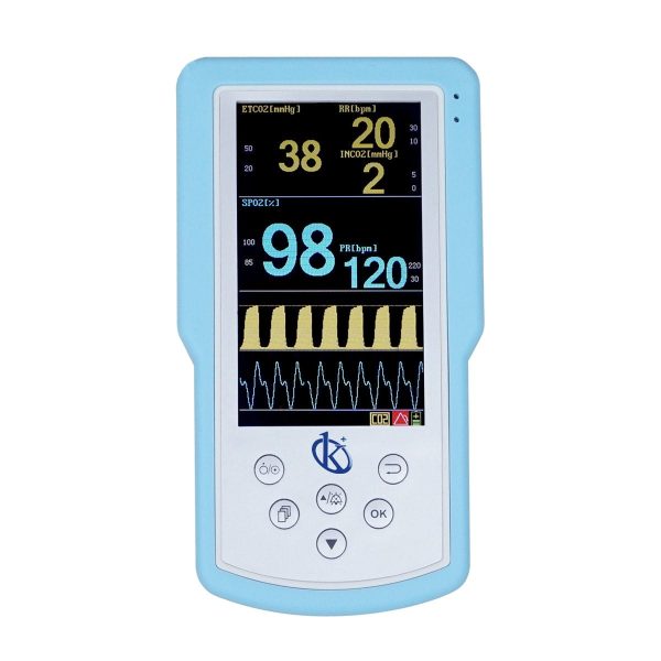 Handheld Veterinary Capnograph & SpO2 Monitor YR06108 - YR06109